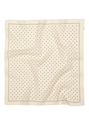 Starlia cotta scarf Birch White Becksøndergaard 